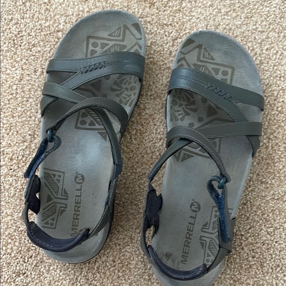 Merrell Gray Strappy Sandals